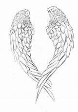 Wings Angel Coloring Pages Cuttable Freecoloringpages Via Tag sketch template