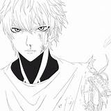 Genos Lineart Anime Deviantart Manga Pages sketch template