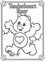 Coloring Pages Care Bear Bears Colouring Caring Carebears Sheets Kids Printable Tenderheart Color Adult Print Books Carebear Cute Book Disney sketch template