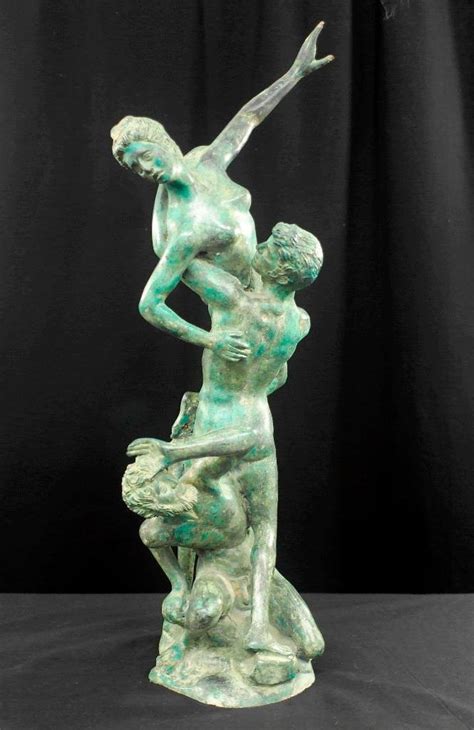 greek mythology bronze statue   men   woman