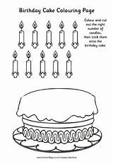 Cake Birthday Activity Colouring Printables Template Printable Activities Coloring Cakes Activityvillage Happy Cut Pages Color Kids Print Songs Candles Board sketch template