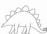 Dinosaur Template Coloring Printable Dinosaurs Drawing Outline Kids Pages Neck Long Dino Shape Paper Cut Crafts Templates Blank Children Shapes sketch template