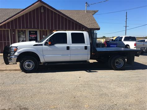 ford  crew dually flatbed  diesel