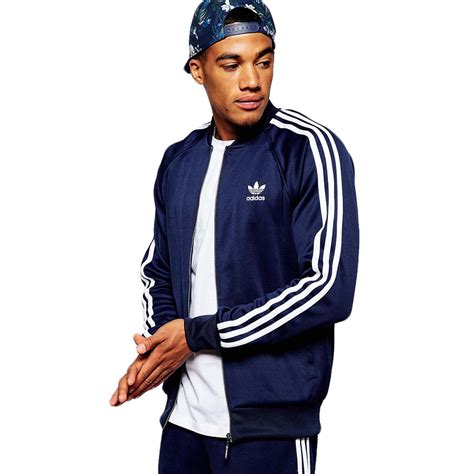 adidas originals mens superstar tracksuit jacket  stripe track top ebay