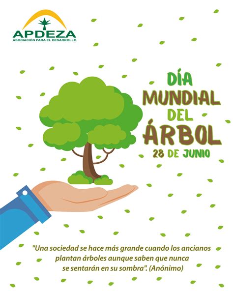 de junio  mundial del arbol apdeza