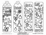 Christmas Bookmarks Bookmark sketch template