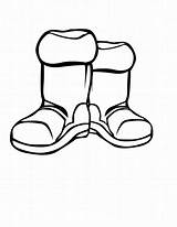 Clipart Boots Winter Library Cliparts sketch template