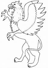 Griffin Coloring Pages sketch template