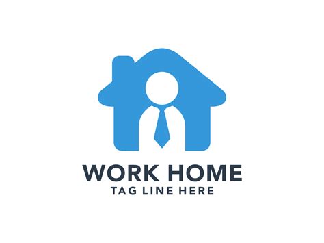 work home logo design  satset std  dribbble