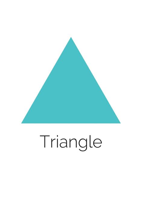 printable triangle shape  color freebie finding mom