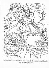 Lovely Locks Lady Coloring Book sketch template