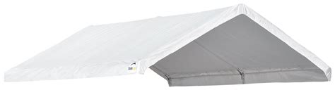 shelterlogic canopy replacement cover    white  ebay