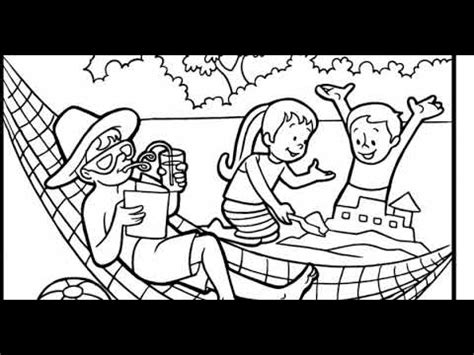 printable summer coloring pages  kids youtube