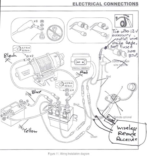ray schema  pound electric winch wiring diagram