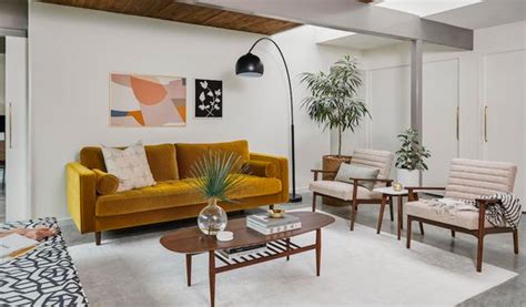 bright sofas thatll bring personality   living room hgtv canada