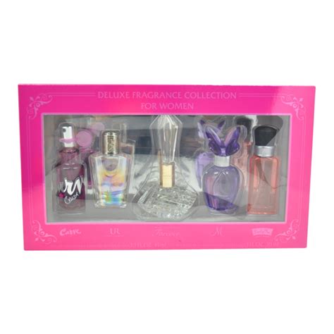 deluxe fragrance collection   designers  women  pc mini gift set