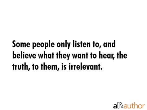 people  listen     quote