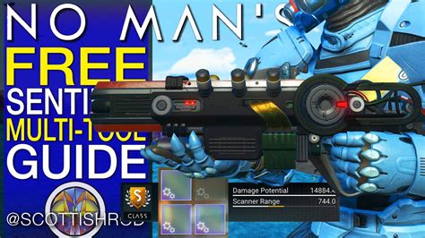 class sentinel multi tool upgrade mod guide  mans sky update  nms scottish