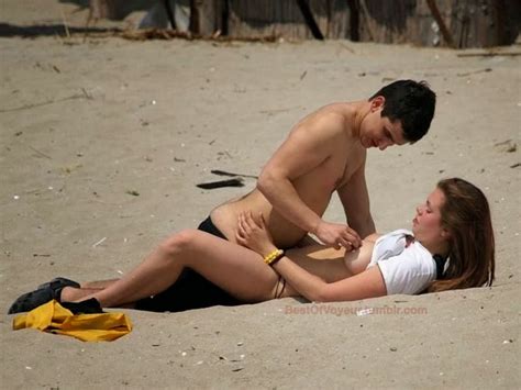 voyeur amateur couple caught having sex on the beach
