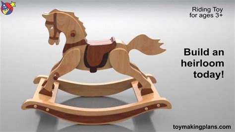building  classic rocking horse plans  wood toys plans wooden