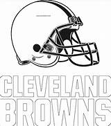 Coloring Nfl Browns Cleveland Pages Printable Sheet Scribblefun sketch template