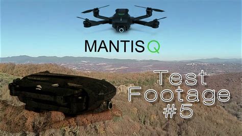 yuneec mantis  footage test  youtube