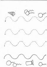 Curved Prewriting Tracing Traceable Preschoolactivities sketch template