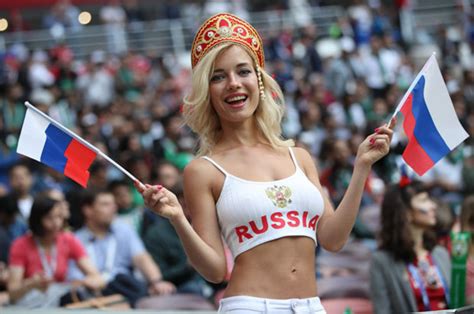 world cup hot russian fan natalya nemchinova denies she is porn star daily star