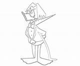 Duckula Count Duck Pages Printable Coloring sketch template