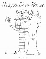Treehouse Cursive Twistynoodle sketch template