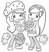 Strawberry Shortcake Coloring Pages Friends Cartoon Lego Colouring Drawing Print Printable Color Girls Girl Easy Kids Getdrawings Boys Choose Board sketch template