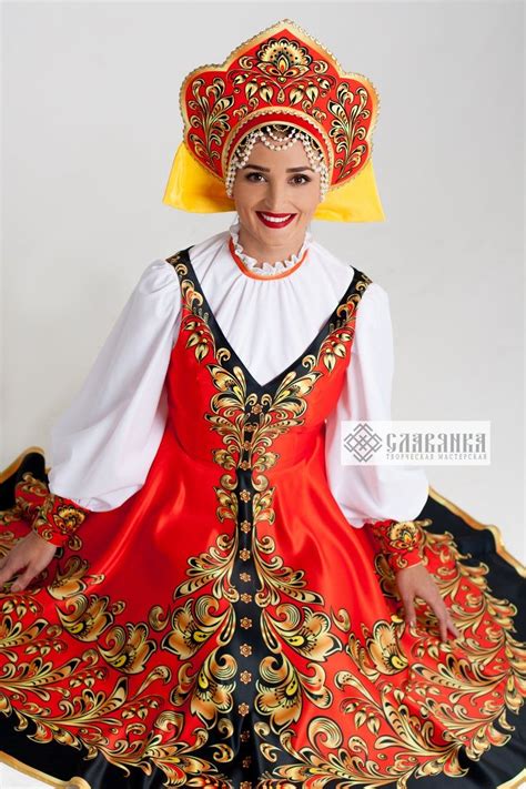 Russian Women Dance Costume Female Stage Dress In Gzhel Etsy In 2020