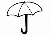 Regenschirm Paraplu Paraguas Parapluie Coloriage Disegno Colorare Sombrilla Ausmalen Ausmalbild Ausmalbilder Ombrella Abierto Malvorlagen Ausdrucken Afbeelding sketch template