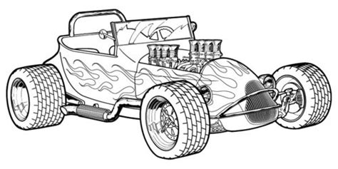 hot rod coloring pages coloring pages  adults pinterest cars