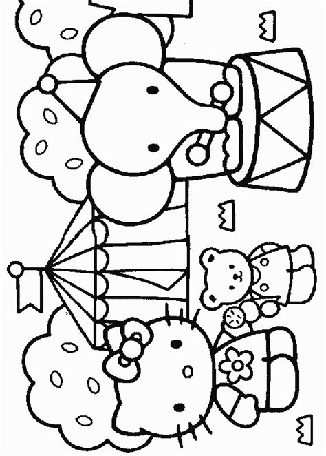 printable hellokitty coloring pages  kitty