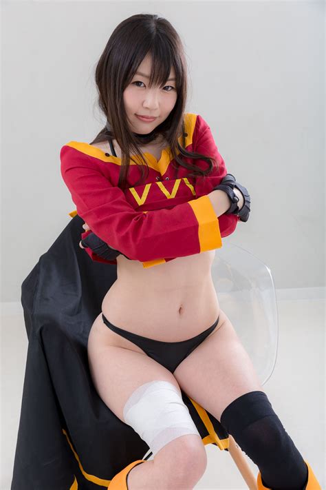 megumin ero cosplay by tsubomi an explosion of sexiness sankaku complex