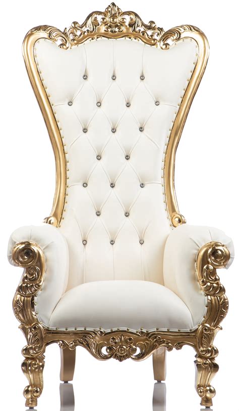 lenox shellback throne whitegold handcrafted thrones