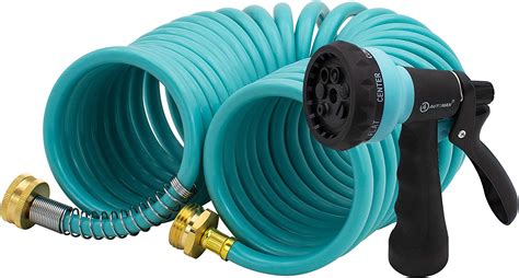 top   ft coiled garden hose home previews