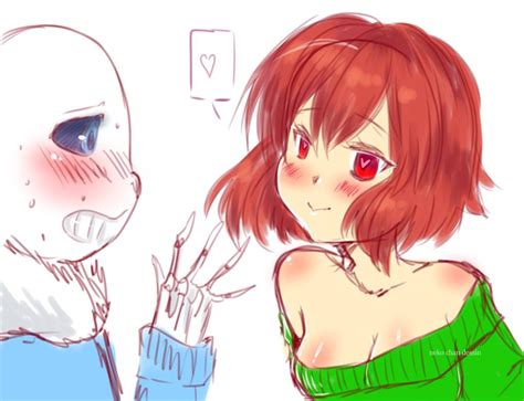 Sans X Chara By Himeabyss5467 On Deviantart