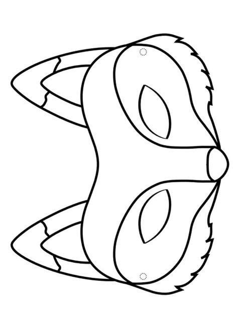 interesting fox coloring pages  toddler  love mascaras de