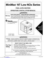 pentair pool products minimax  manuals manualib