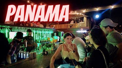 Rooftop Nightlife In Panama City Panama Youtube