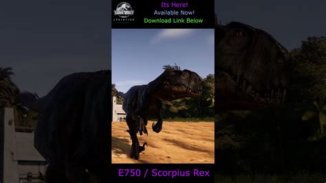 E750 Scorpius Rex New Species Mod Download Link Included Jwe
