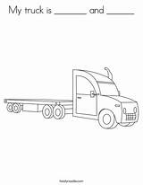 Coloring Truck Dad Favorites Login Add Built California Usa Twistynoodle Wheeler sketch template