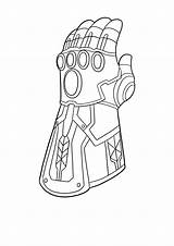 Gauntlet Thanos Colorir Vingadores Iron Desenhos Villains Cartoon Escolaeducacao Drawitcute Zapisano Wickedbabesblog sketch template