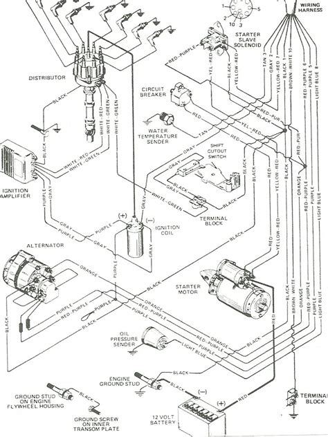 mercruiser distributor wiring diagram endapper