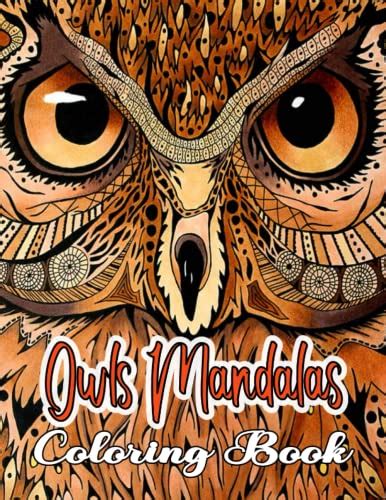 owls mandalas coloring book cute owl quotes coloring book with 49
