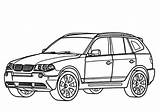 Bmw X3 Coloring Pages Car I8 Type Cars Color Getcolorings Visit Tocolor E30 Template sketch template