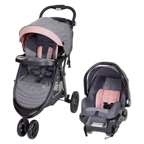baby girl stroller  car seat high chair playard pink travel system combo set ebay