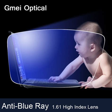 anti blue ray lens  hoge index bijziendheid presbyopie prescription optische lenzen voor
